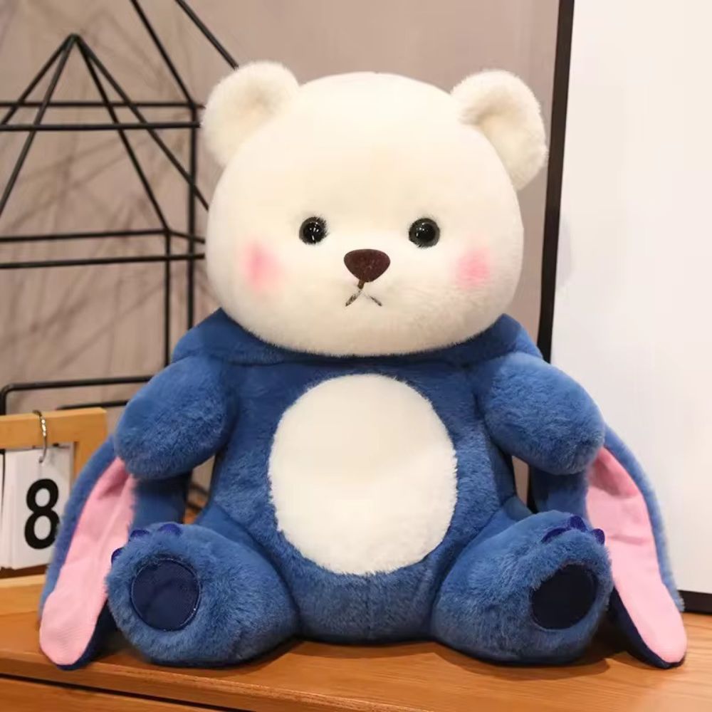 Reversible Plush Bear Hoodie (1)